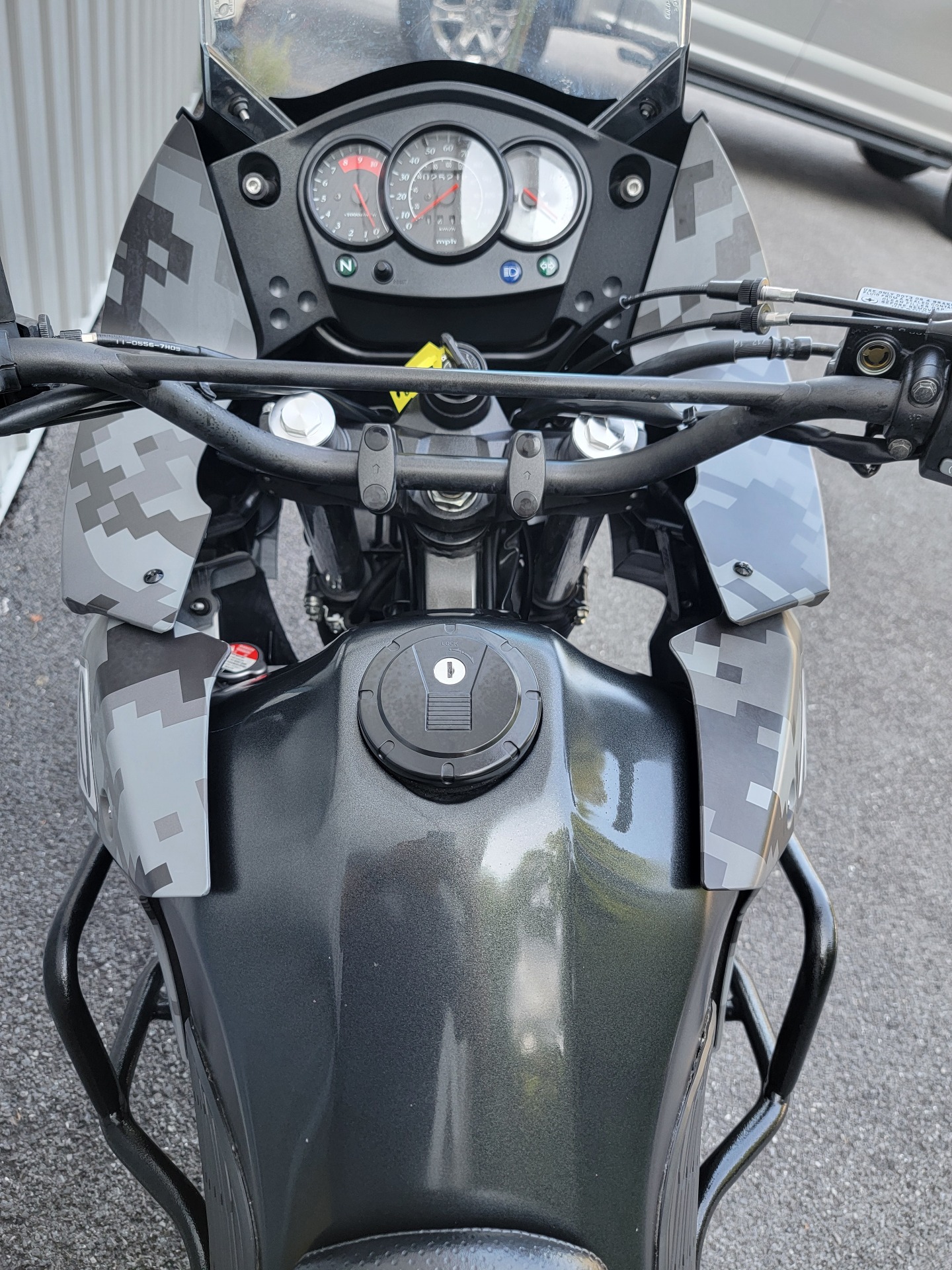 2018 Kawasaki KLR 650 Camo in Spring Mills, Pennsylvania - Photo 11