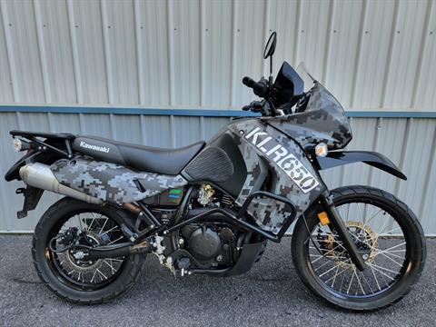 2018 Kawasaki KLR 650 Camo in Spring Mills, Pennsylvania - Photo 2