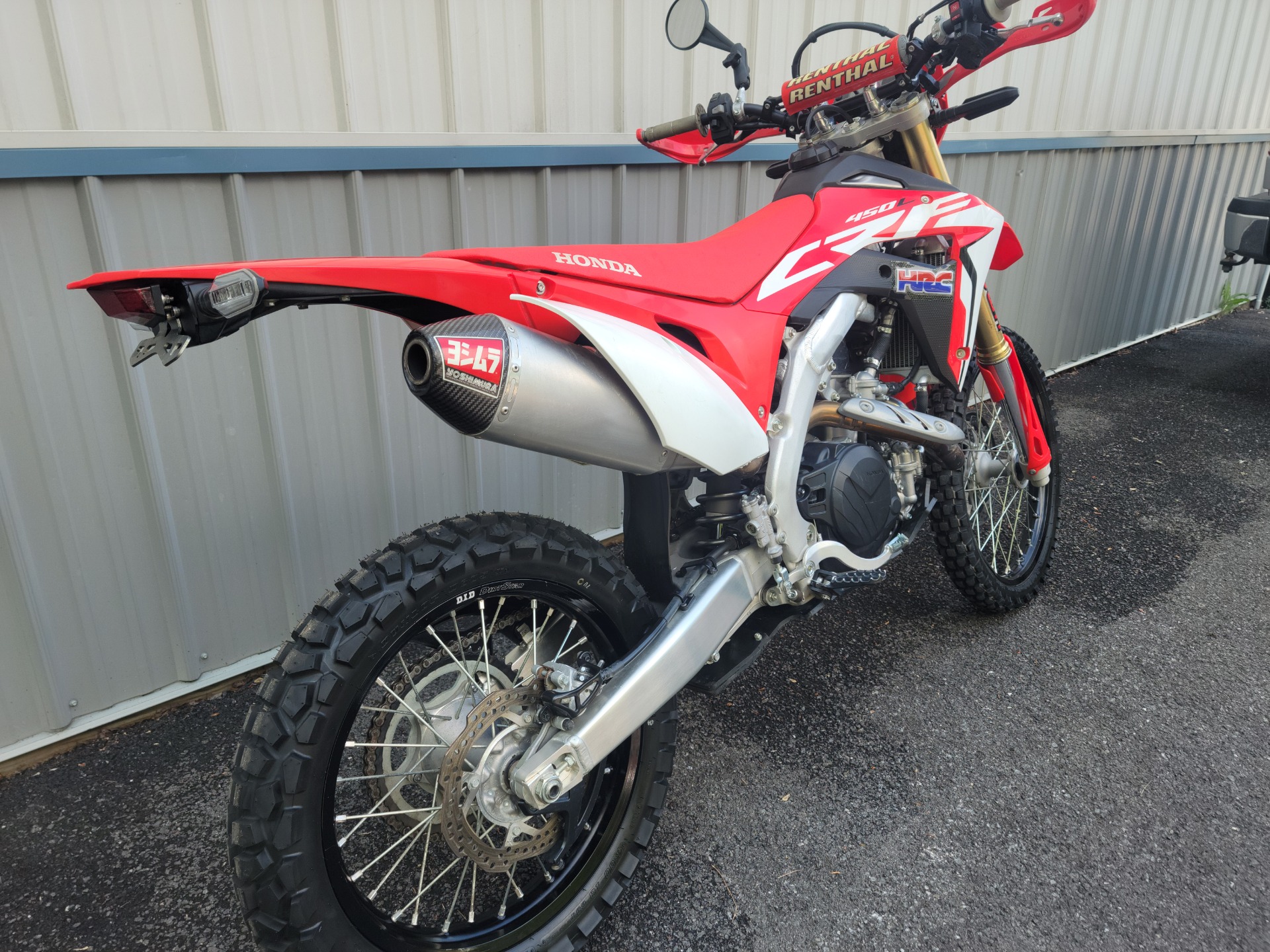 Used 2019 Honda Crf450L | Motorcycles In Spring Mills Pa | Um3157 Red