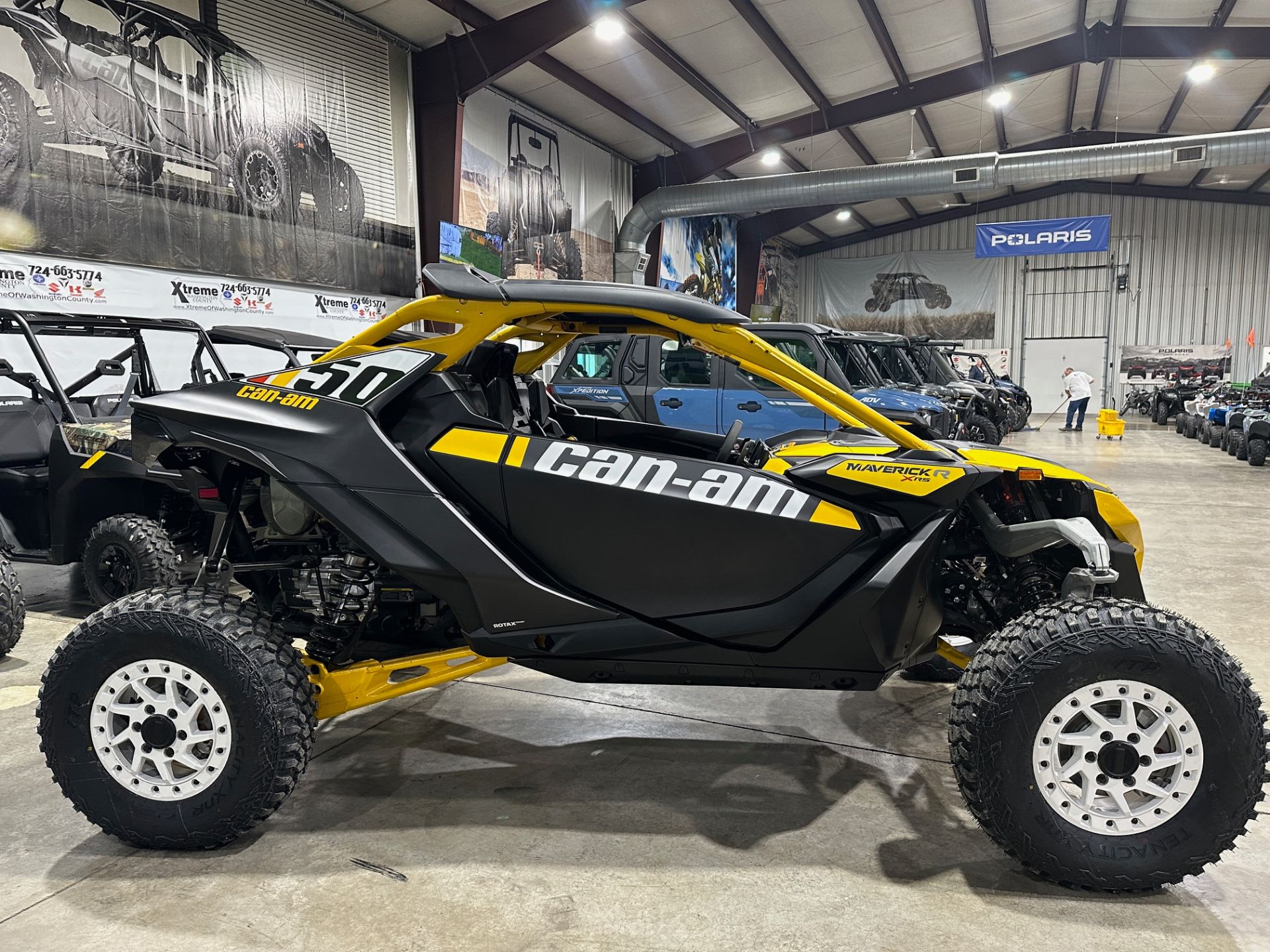2024 Can-Am Maverick R X RS with Smart-Shox 999T DCT in Claysville, Pennsylvania - Photo 3