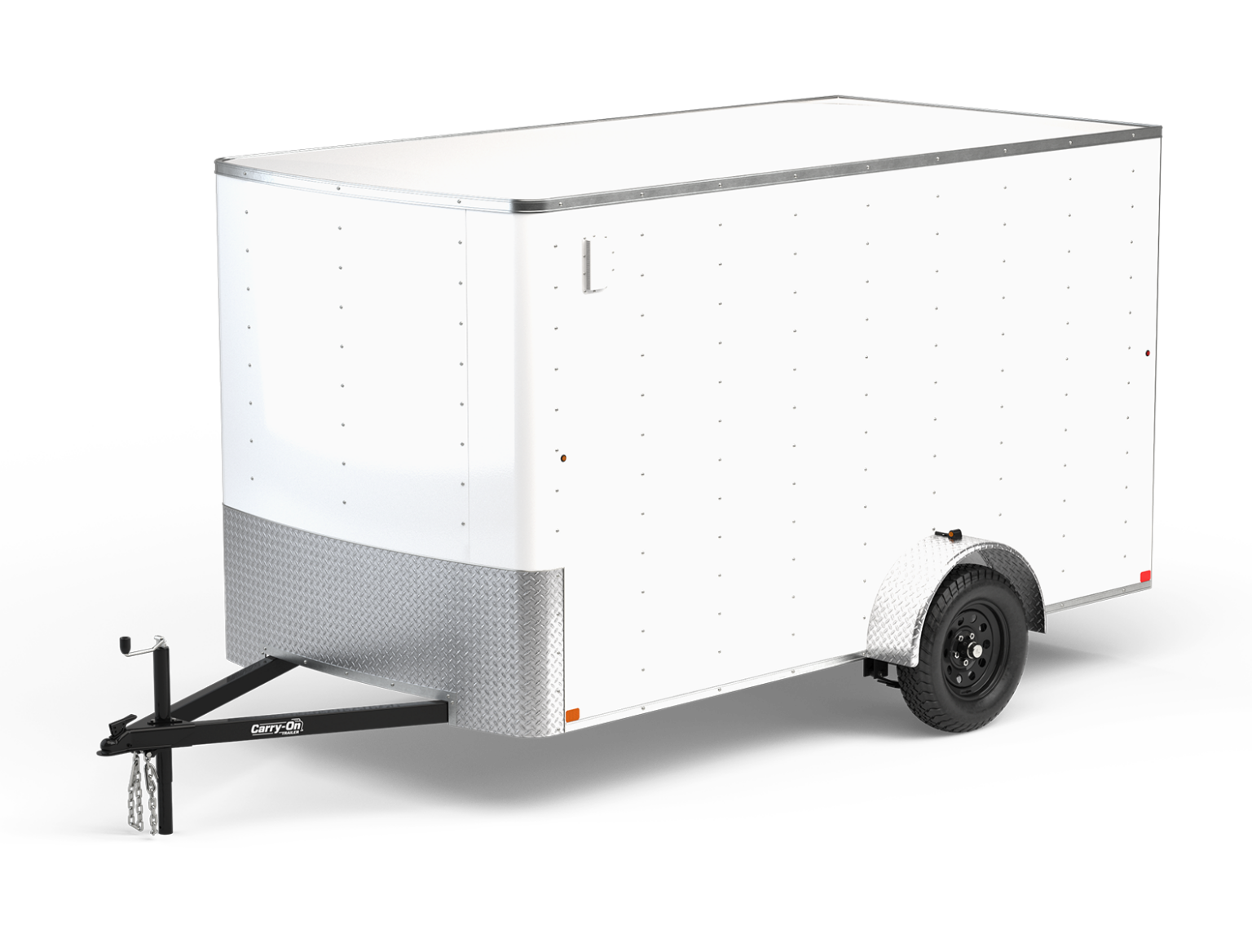 2024 Carry-On Trailers 3K Radius Front Flat Roof 6X12CGRCM in La Feria, Texas