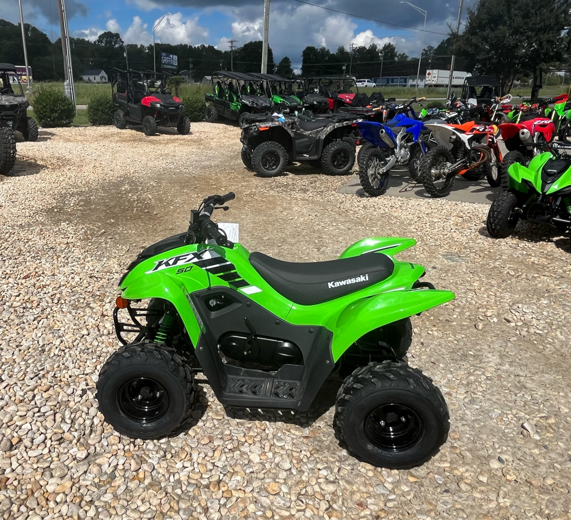 2025 Kawasaki KFX 50 in Greensboro, North Carolina - Photo 5