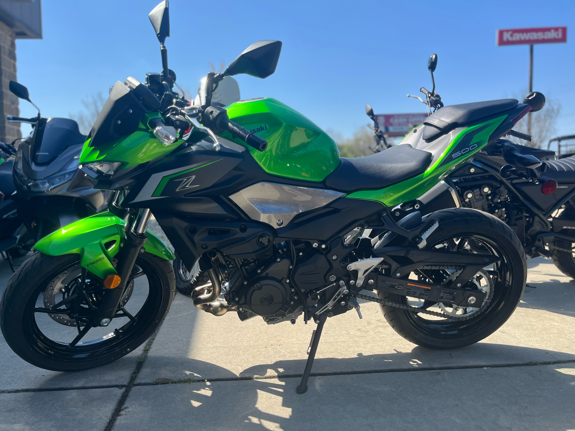 2024 Kawasaki Z500 ABS in Greensboro, North Carolina - Photo 1