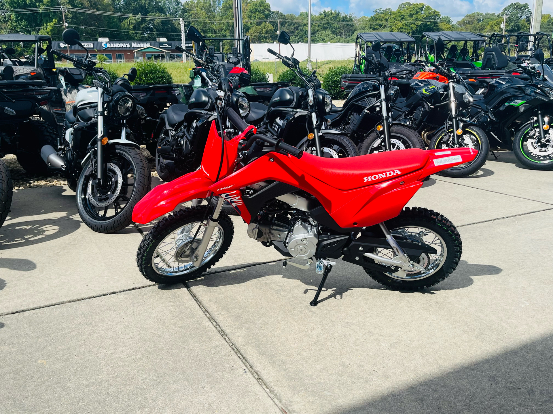 2025 Honda CRF110F in Greensboro, North Carolina - Photo 1