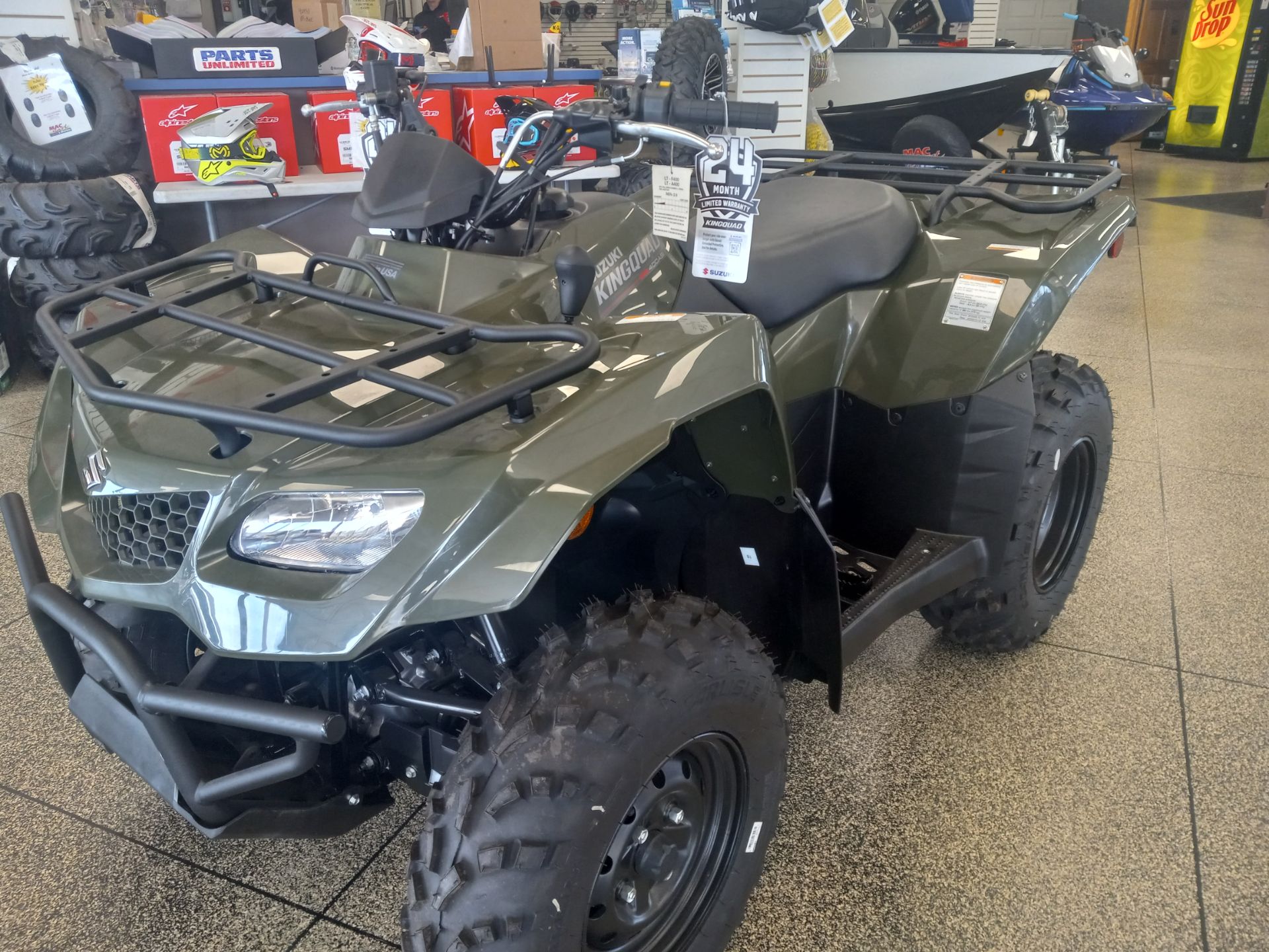 2024 Suzuki KingQuad 400ASi in Superior, Wisconsin - Photo 2