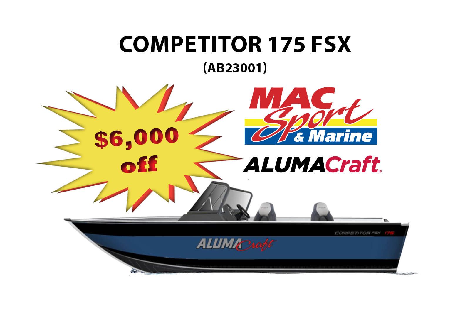 2023 Alumacraft Competitor FSX 175 in Superior, Wisconsin - Photo 1