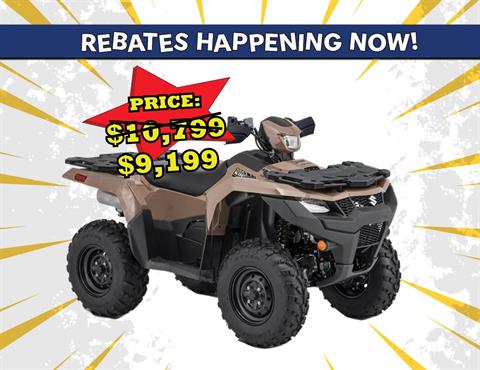 2024 Suzuki KingQuad 750AXi Power Steering in Superior, Wisconsin