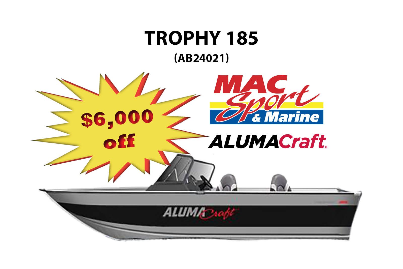 2023 Alumacraft Trophy 185 in Superior, Wisconsin - Photo 1