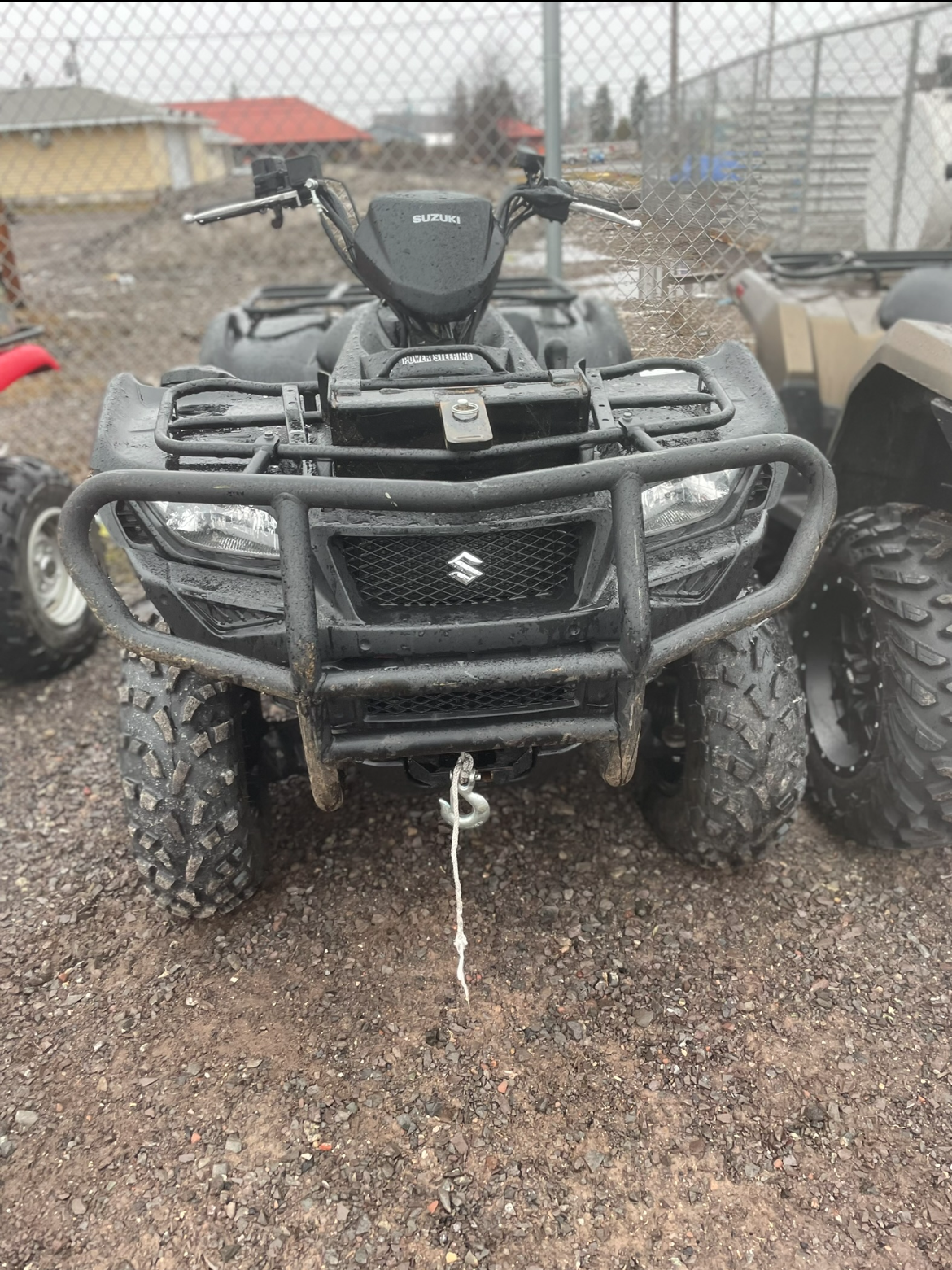 2017 Suzuki KingQuad 500AXi Power Steering Special Edition with Rugged Package in Superior, Wisconsin - Photo 2
