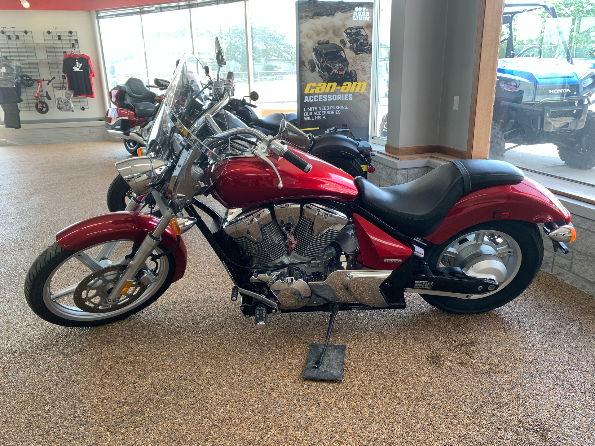 Used 2010 Honda Sabre Motorcycles In Algona Ia Hon000489 Candy Red [ 1440 x 1920 Pixel ]