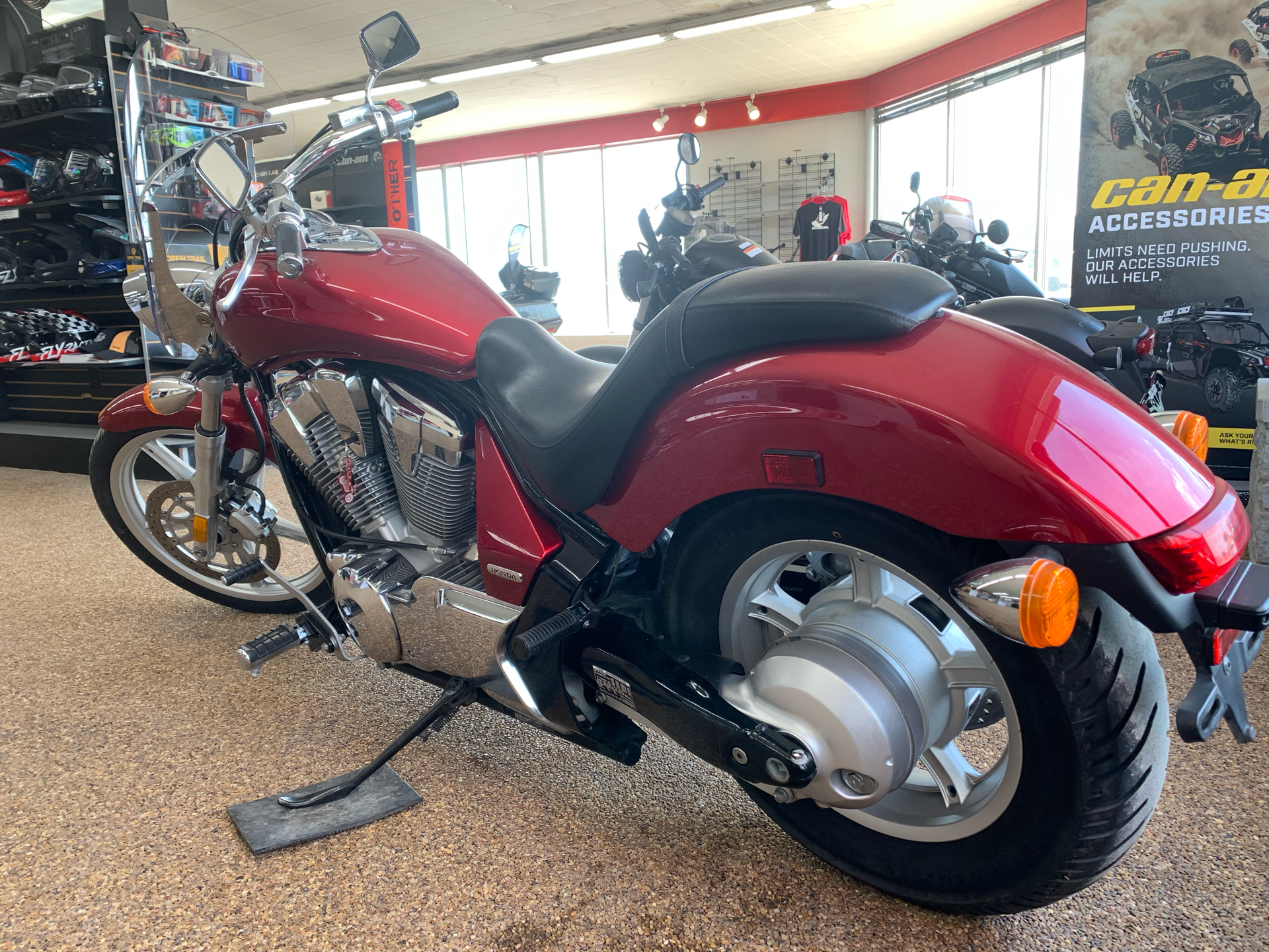 Used 2010 Honda Sabre Motorcycles In Algona Ia Hon000489 Candy Red [ 1440 x 1920 Pixel ]