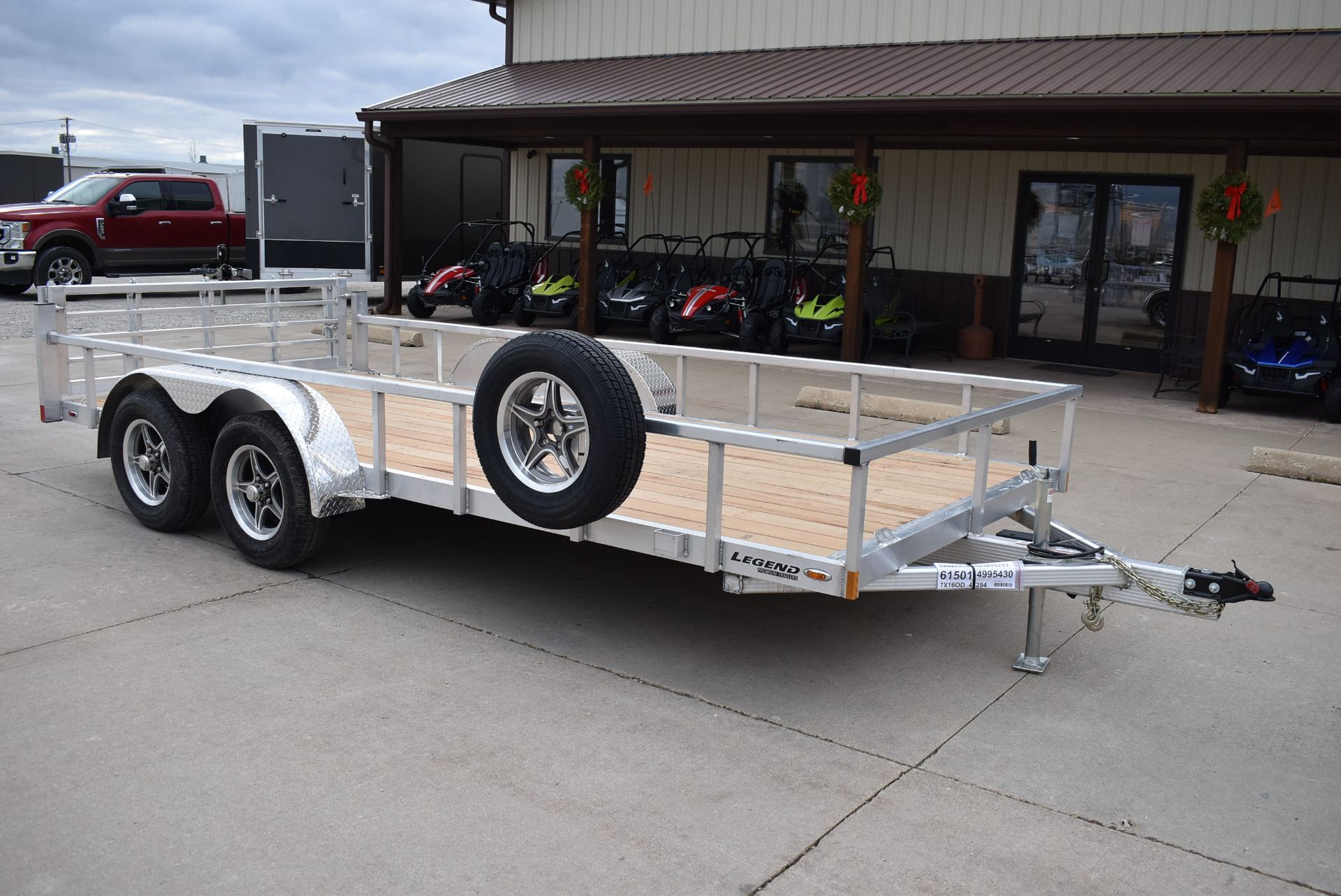 2024 Legend Premium Trailers Open Deluxe 7x16 in Peru, Illinois - Photo 1