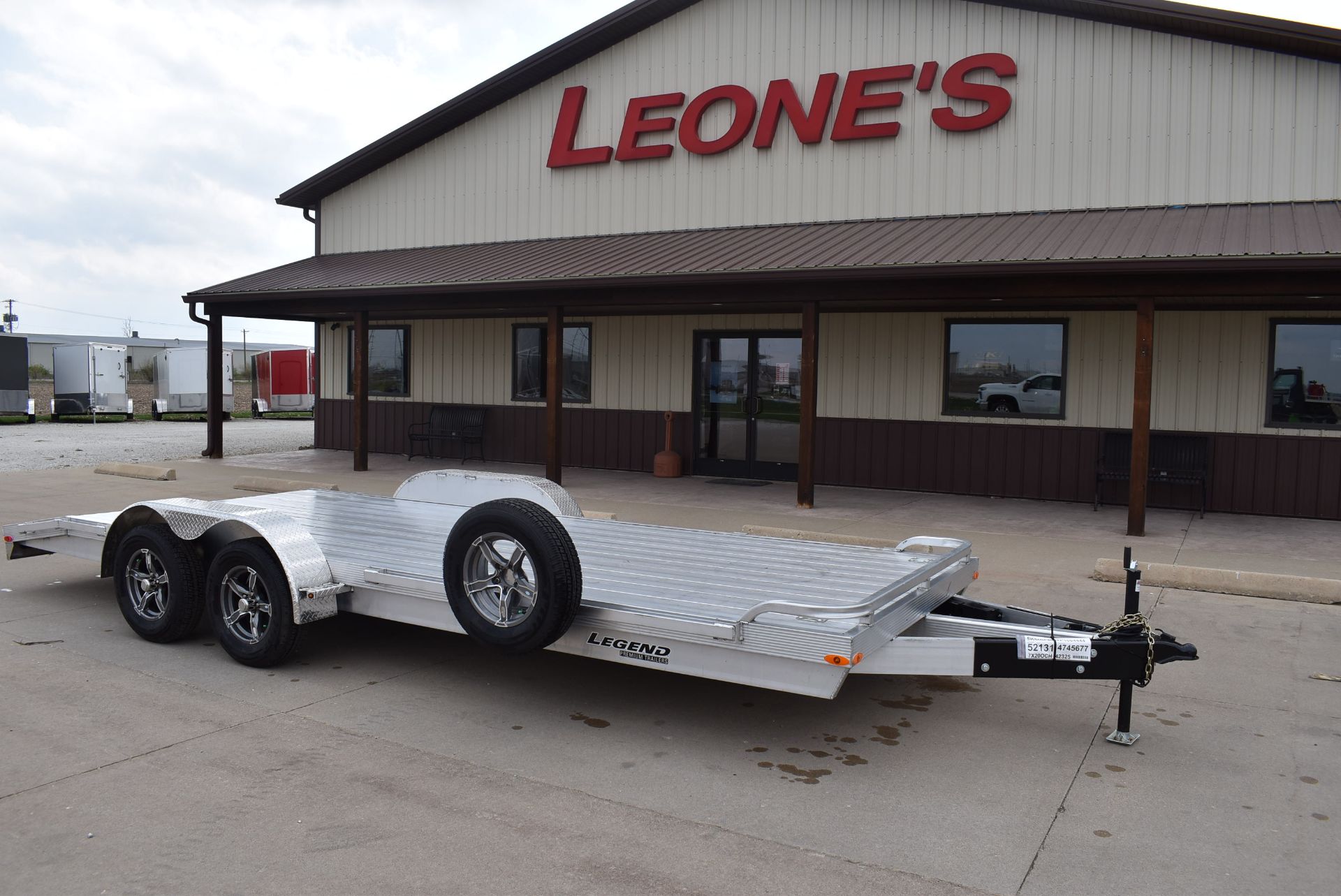 2023 Legend Premium Trailers 7x20 Open Car hauler in Peru, Illinois - Photo 1