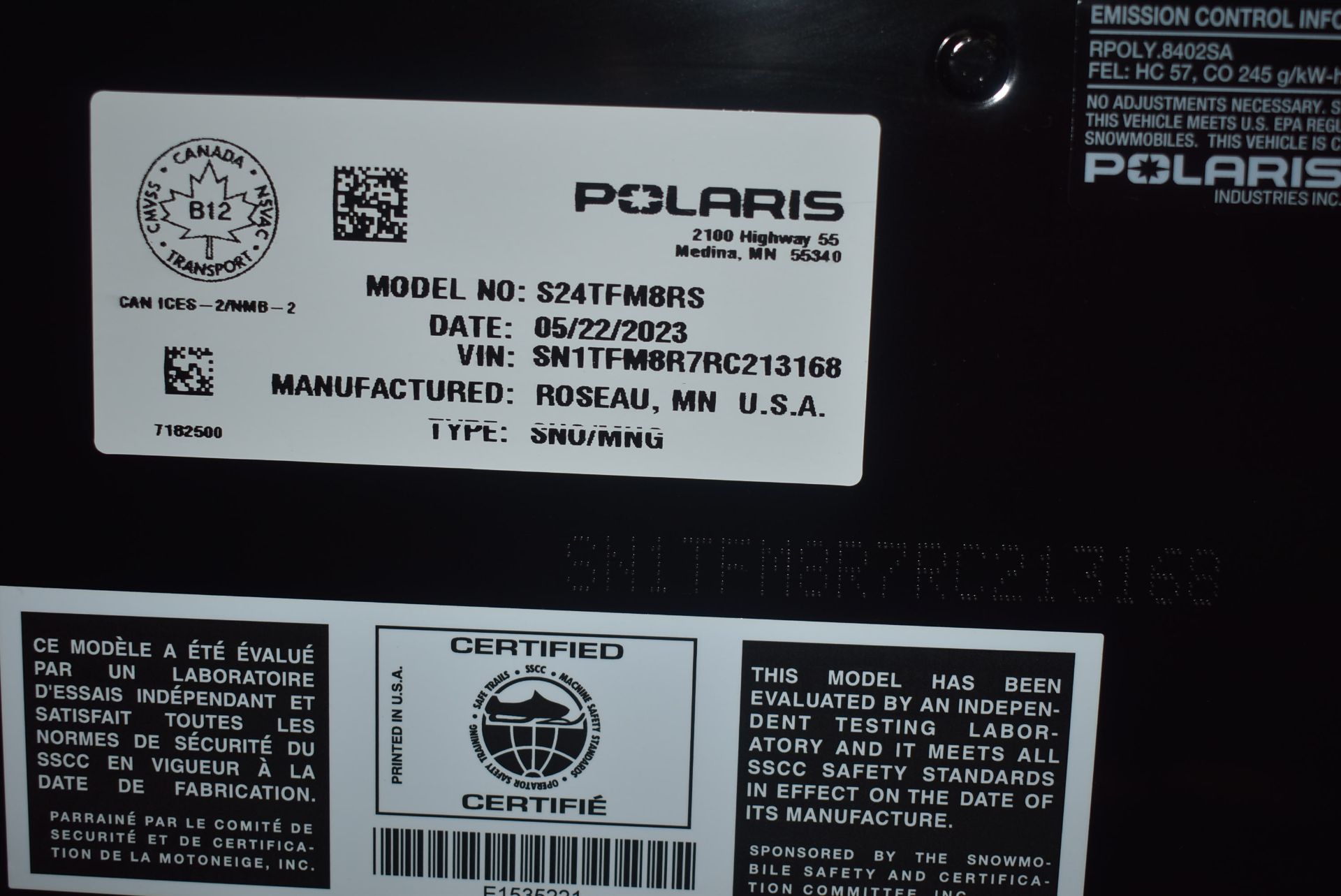 2024 Polaris 850 PRO RMK Slash 155 in Peru, Illinois - Photo 22