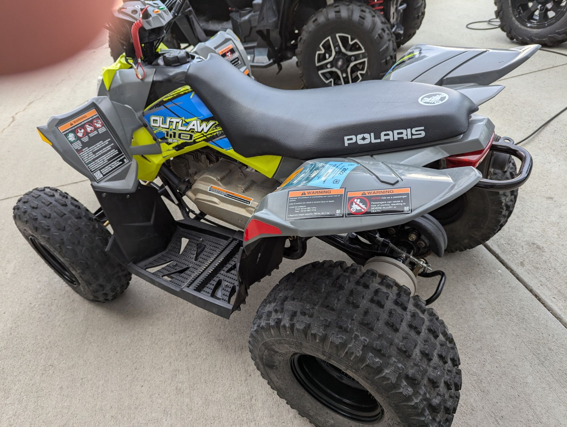 2020 Polaris Outlaw 110 in Rapid City, South Dakota - Photo 8