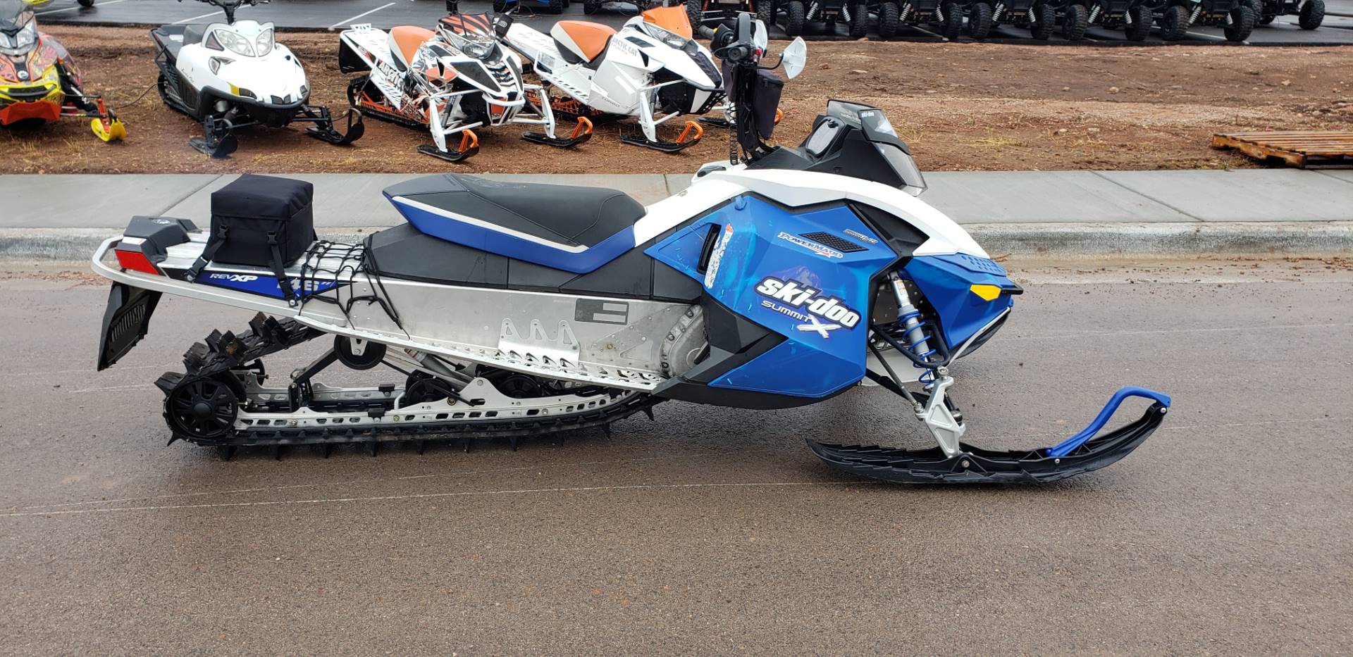 Used 2009 SkiDoo Summit X 146 800R PowerTEK Snowmobiles in Rapid City, SD