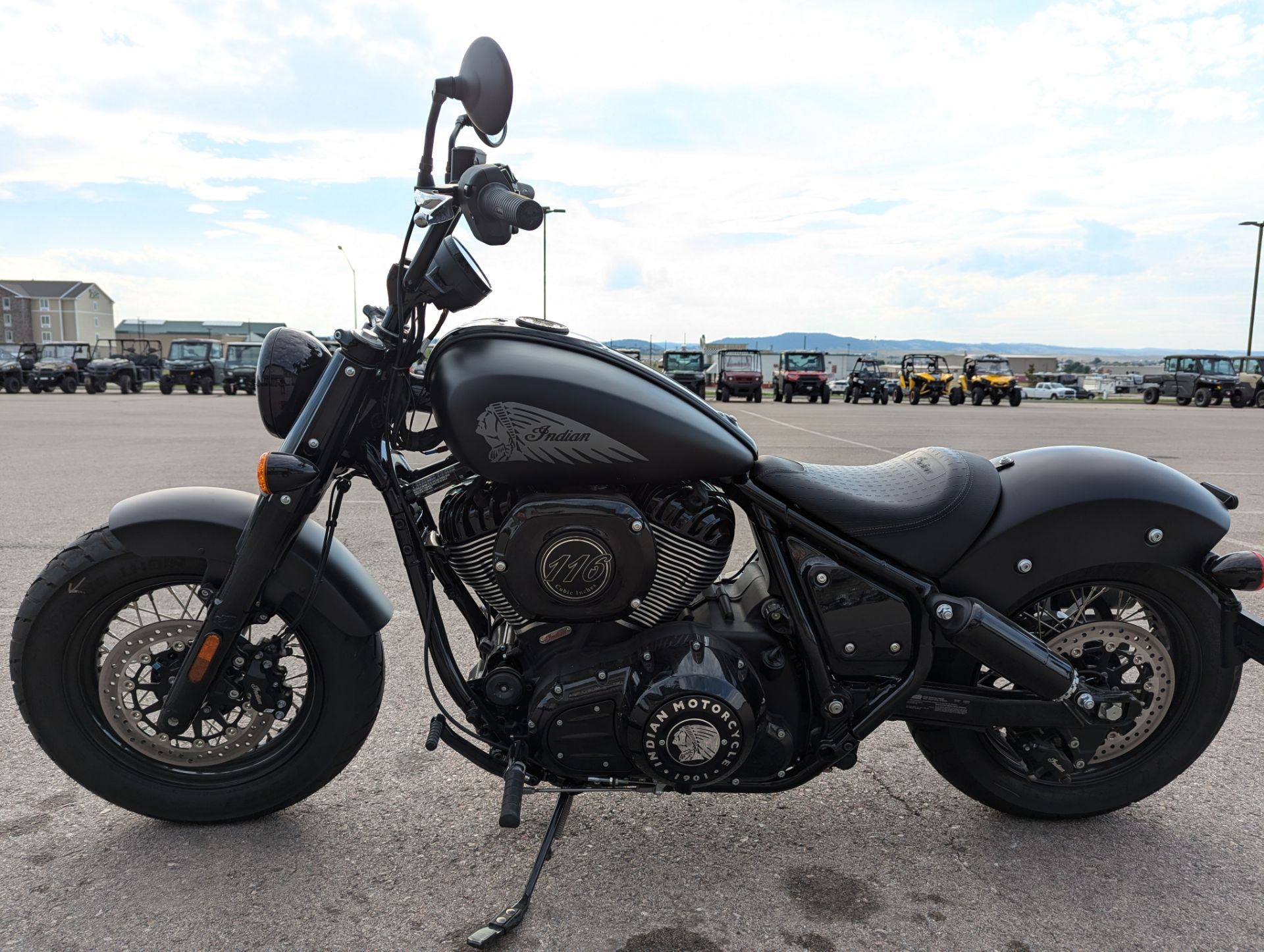 Indian Chief Bobber Dark Horse Image