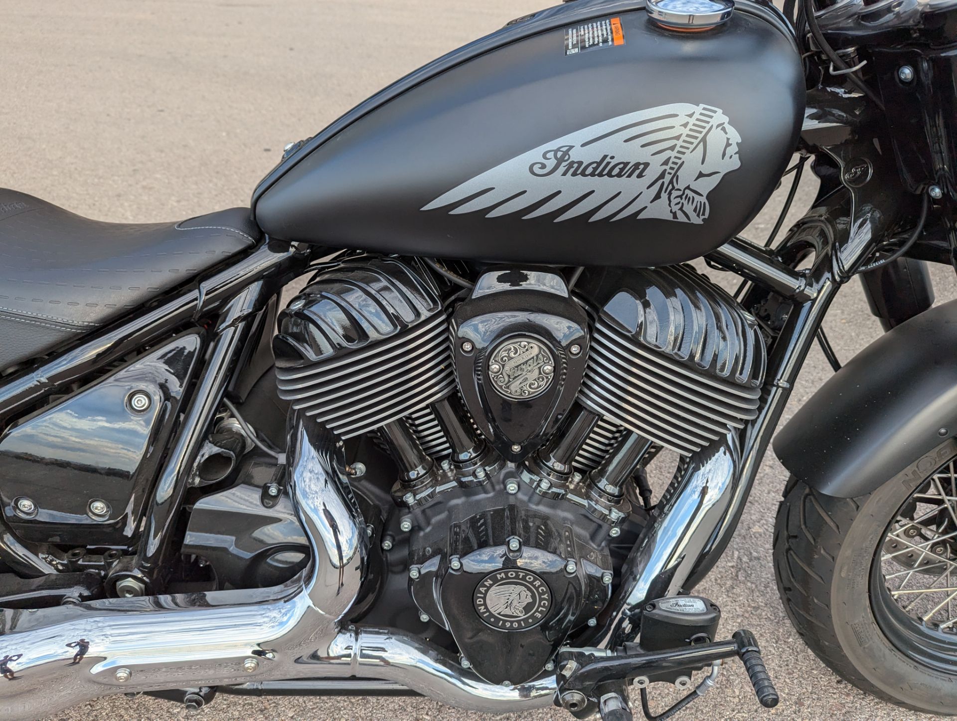 2022 Indian Motorcycle Chief Bobber Dark Horse® in Rapid City, South Dakota - Photo 5