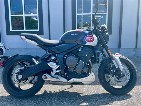 2025 Triumph Trident 660 Triple Tribute Edition in North Charleston, South Carolina