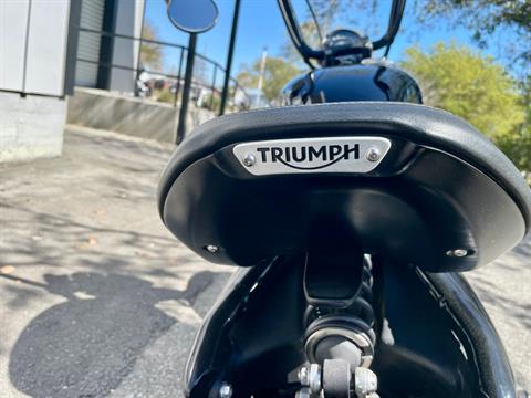 2020 Triumph Bonneville Bobber Black in North Charleston, South Carolina - Photo 14