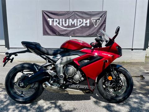 2025 Triumph Daytona 660 in North Charleston, South Carolina