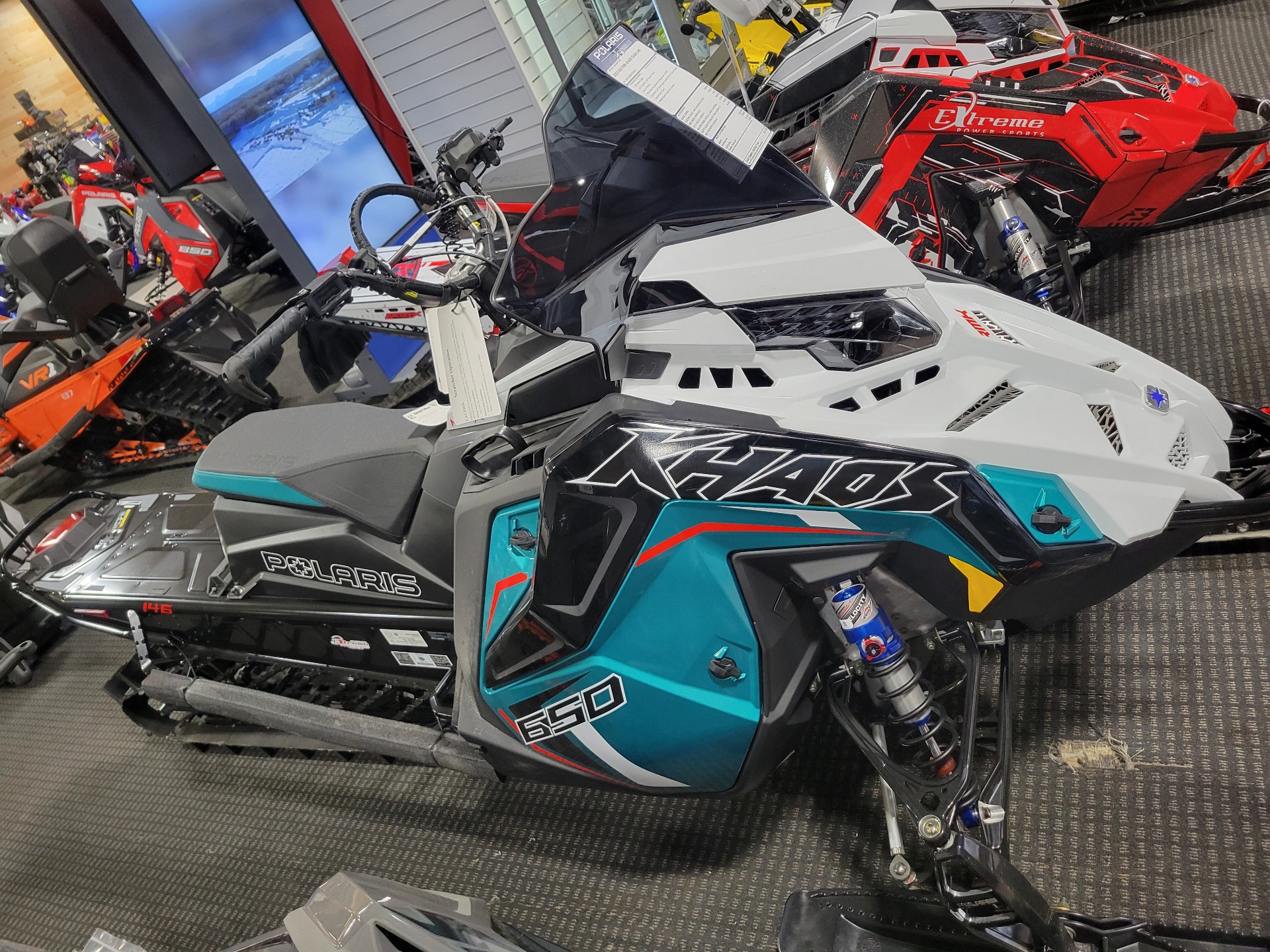 2023 Polaris 650 RMK KHAOS Slash 146 SC in Gaylord, Michigan - Photo 2