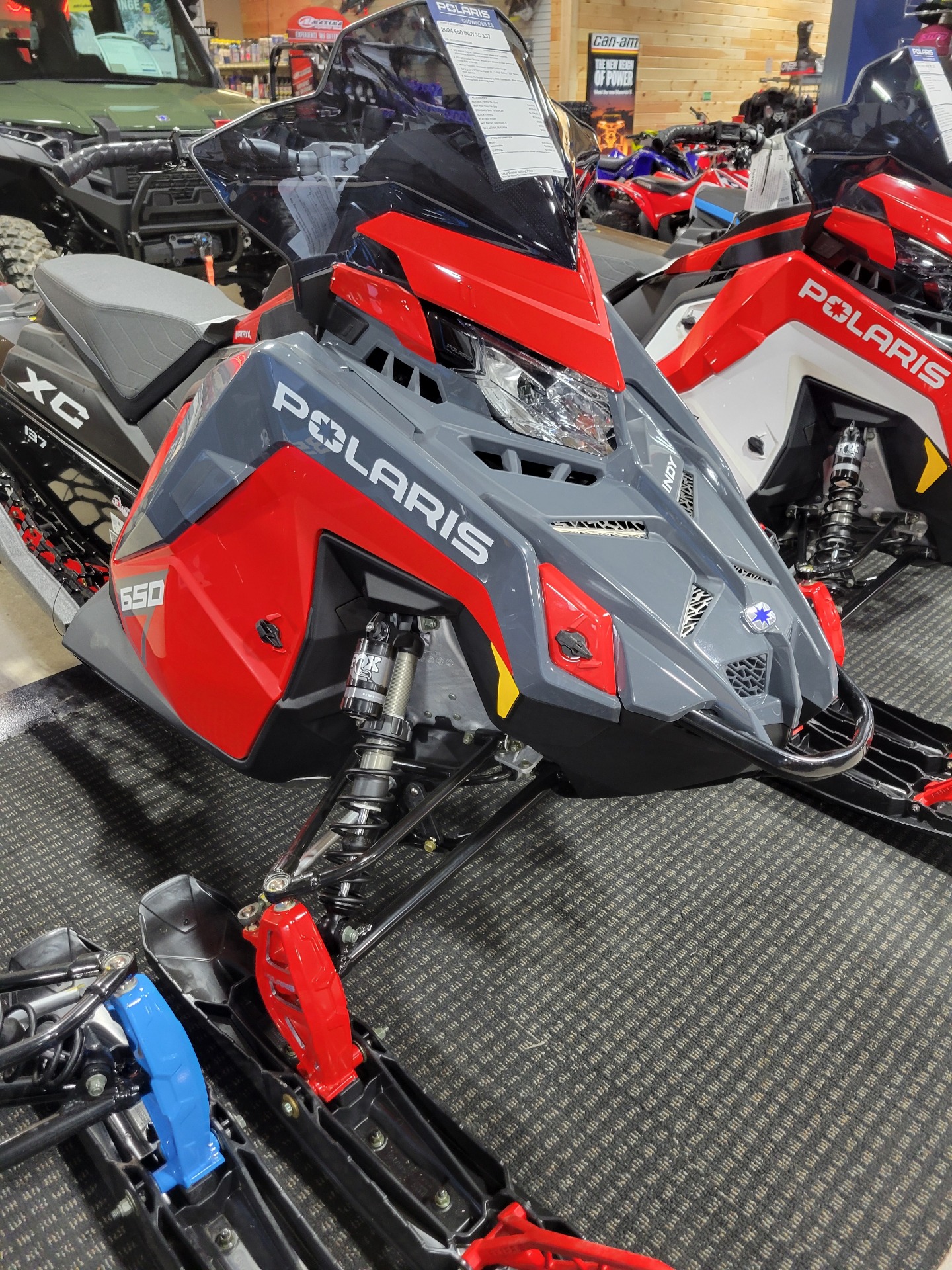 2024 Polaris 650 Indy XC 137 ES in Gaylord, Michigan - Photo 1