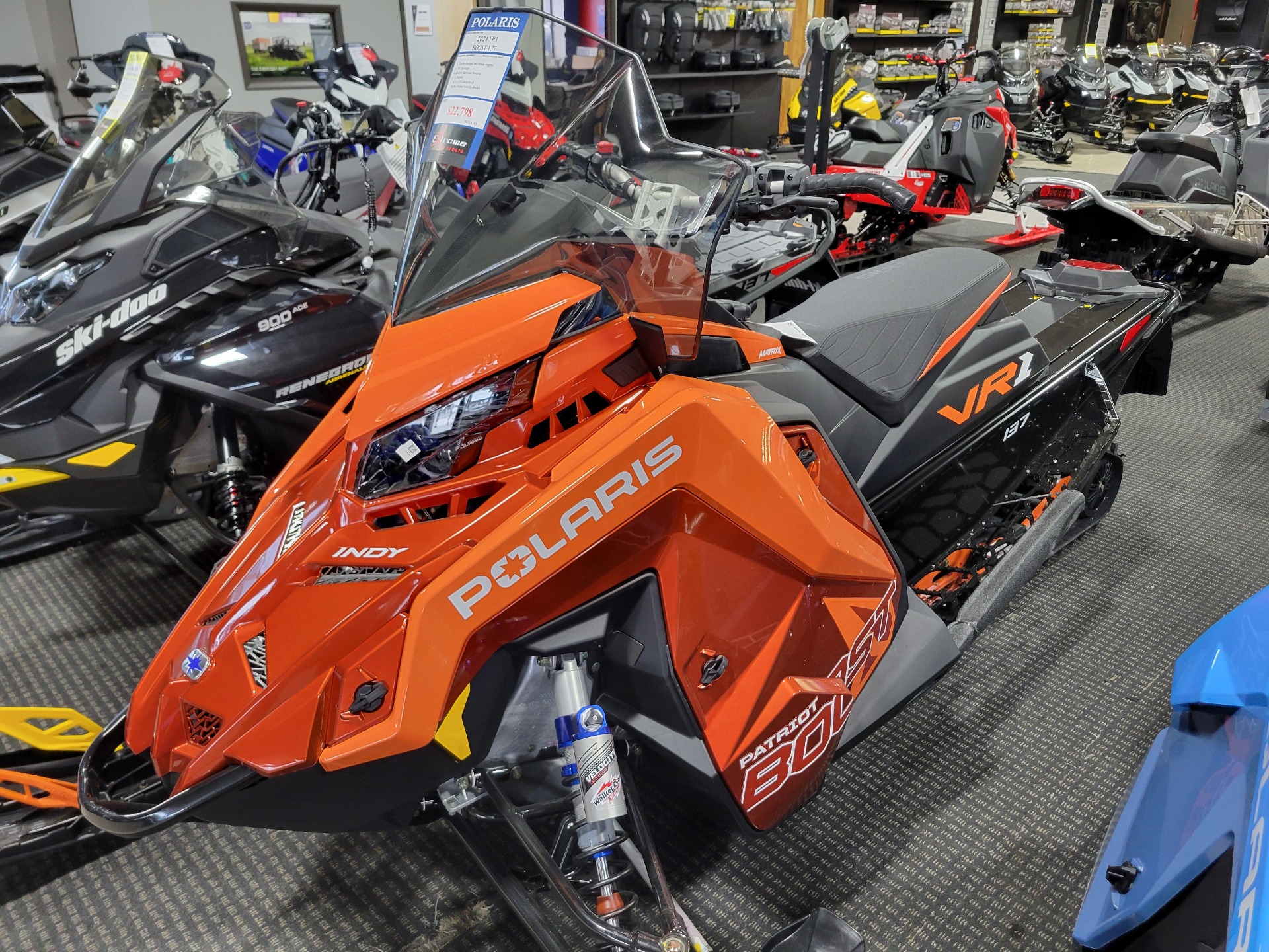 2024 Polaris Patriot Boost Indy VR1 137 SC ES in Gaylord, Michigan - Photo 2