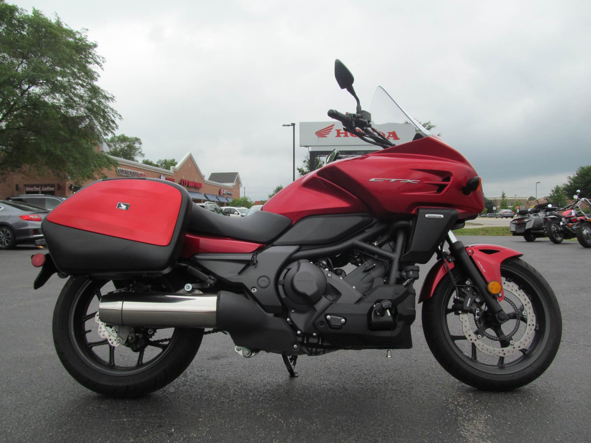 Honda ctx700 автомат