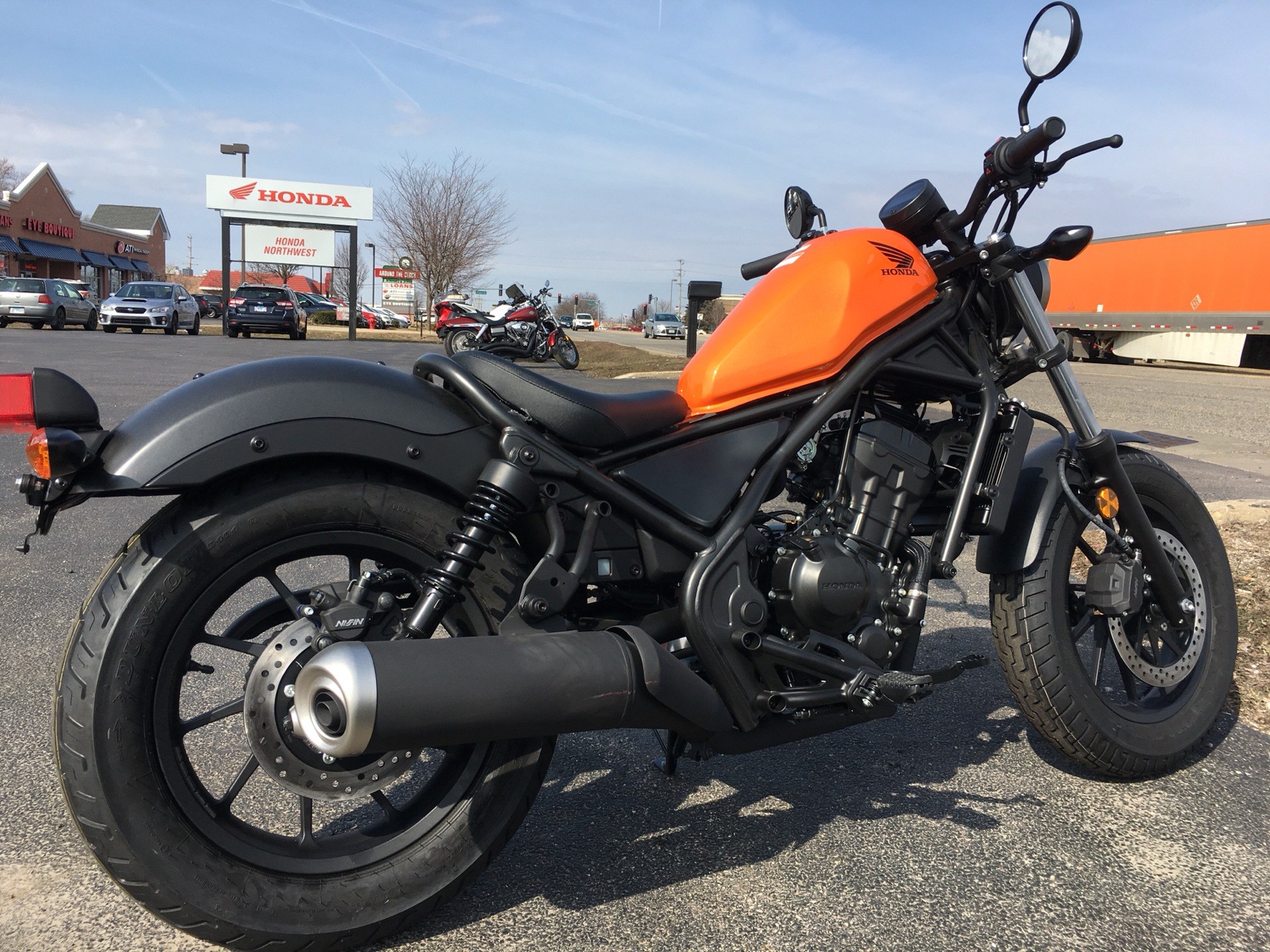 New 2019 Honda Rebel 500 ABS Motorcycles in Crystal Lake, IL | Stock ...