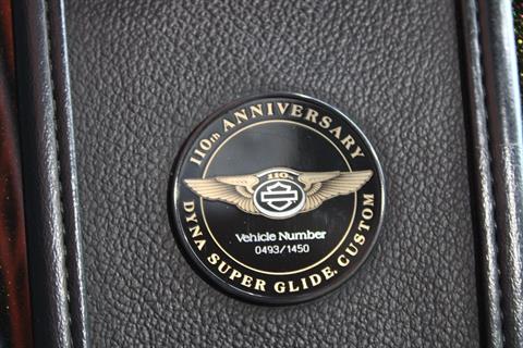 2013 Harley-Davidson Dyna® Super Glide® Custom 110th Anniversary Edition in Shorewood, Illinois - Photo 13