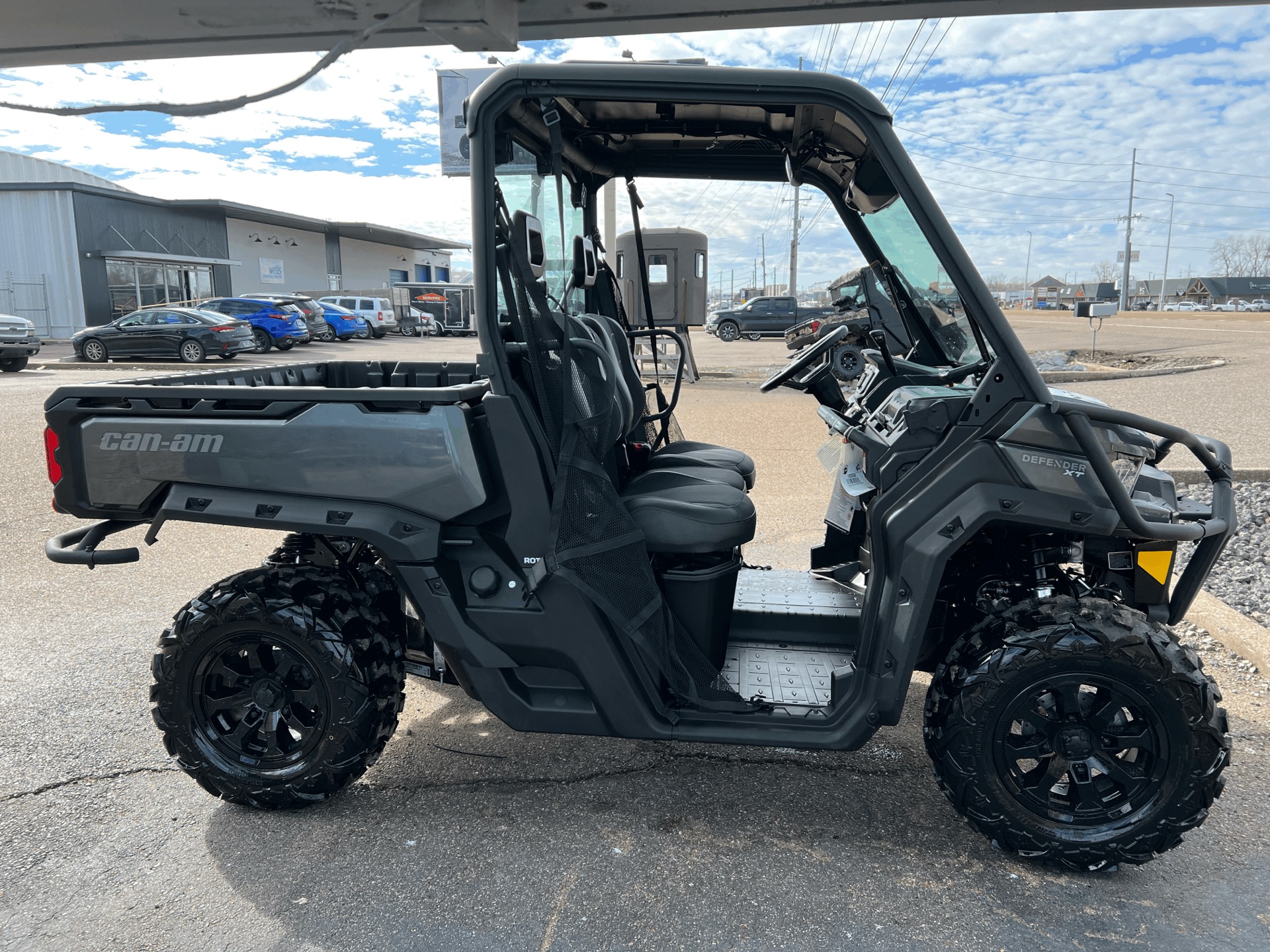 New 2024 CanAm Defender XT HD7 Stone Gray Utility Vehicles in