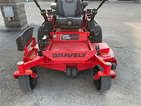 2018 Gravely USA Pro-Turn 260 60 in. Kawasaki FX850V 27 hp in Dyersburg, Tennessee - Photo 7