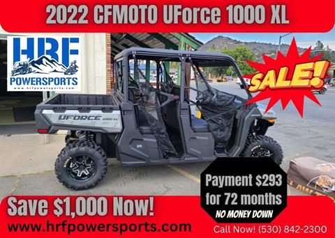 2022 CFMOTO UForce 1000 XL in Yreka, California - Photo 2