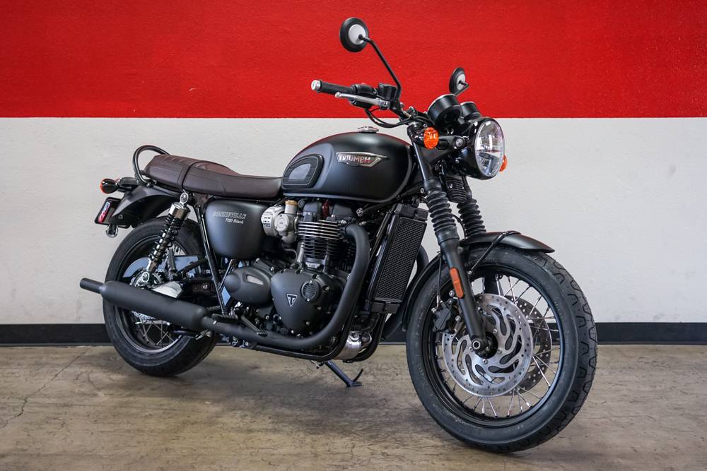 New 2019 Triumph Bonneville T120 Black Motorcycles in Brea, CA