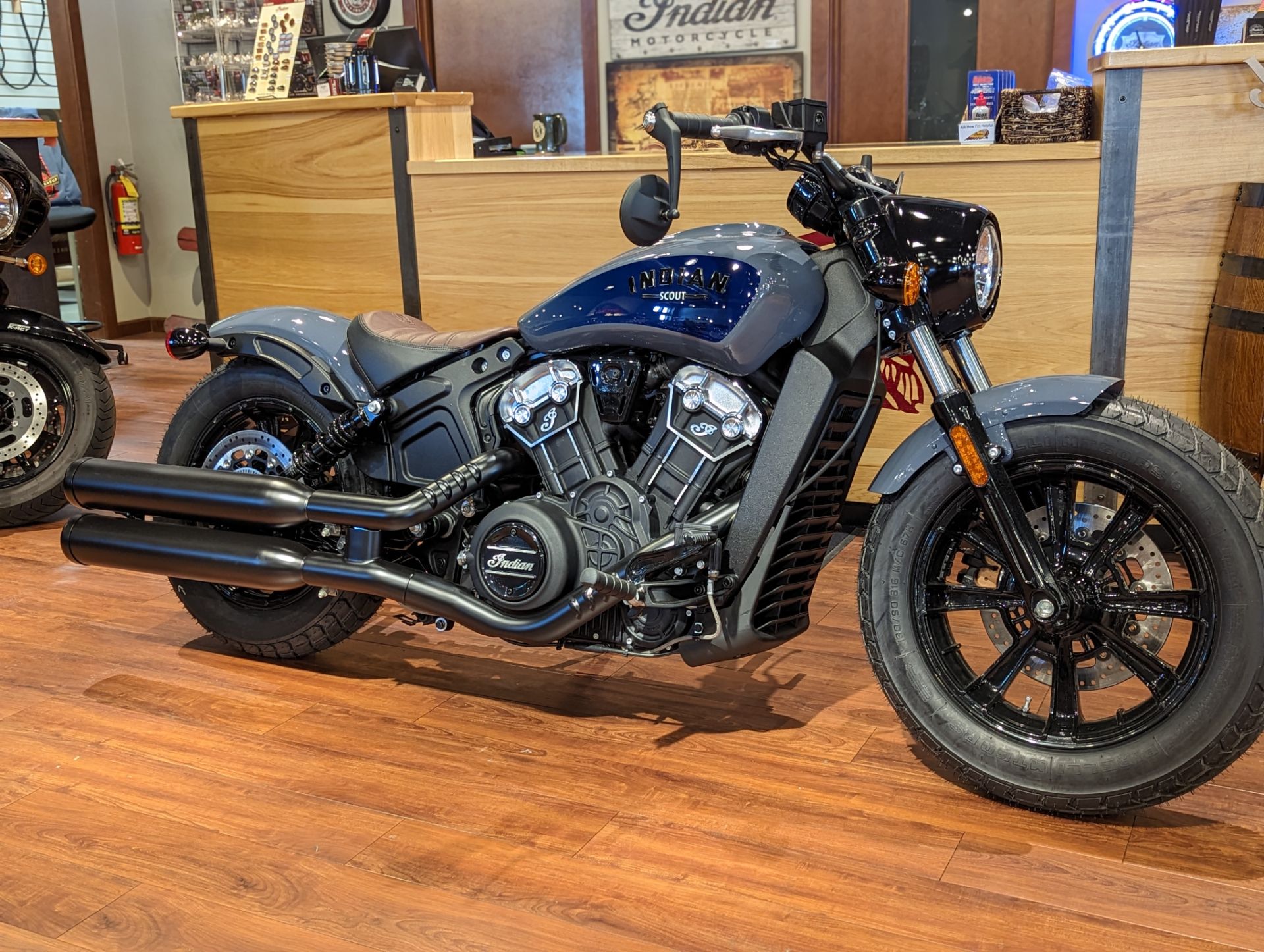 2023 Indian Motorcycle Scout® Bobber ABS Icon in Elkhart, Indiana - Photo 1