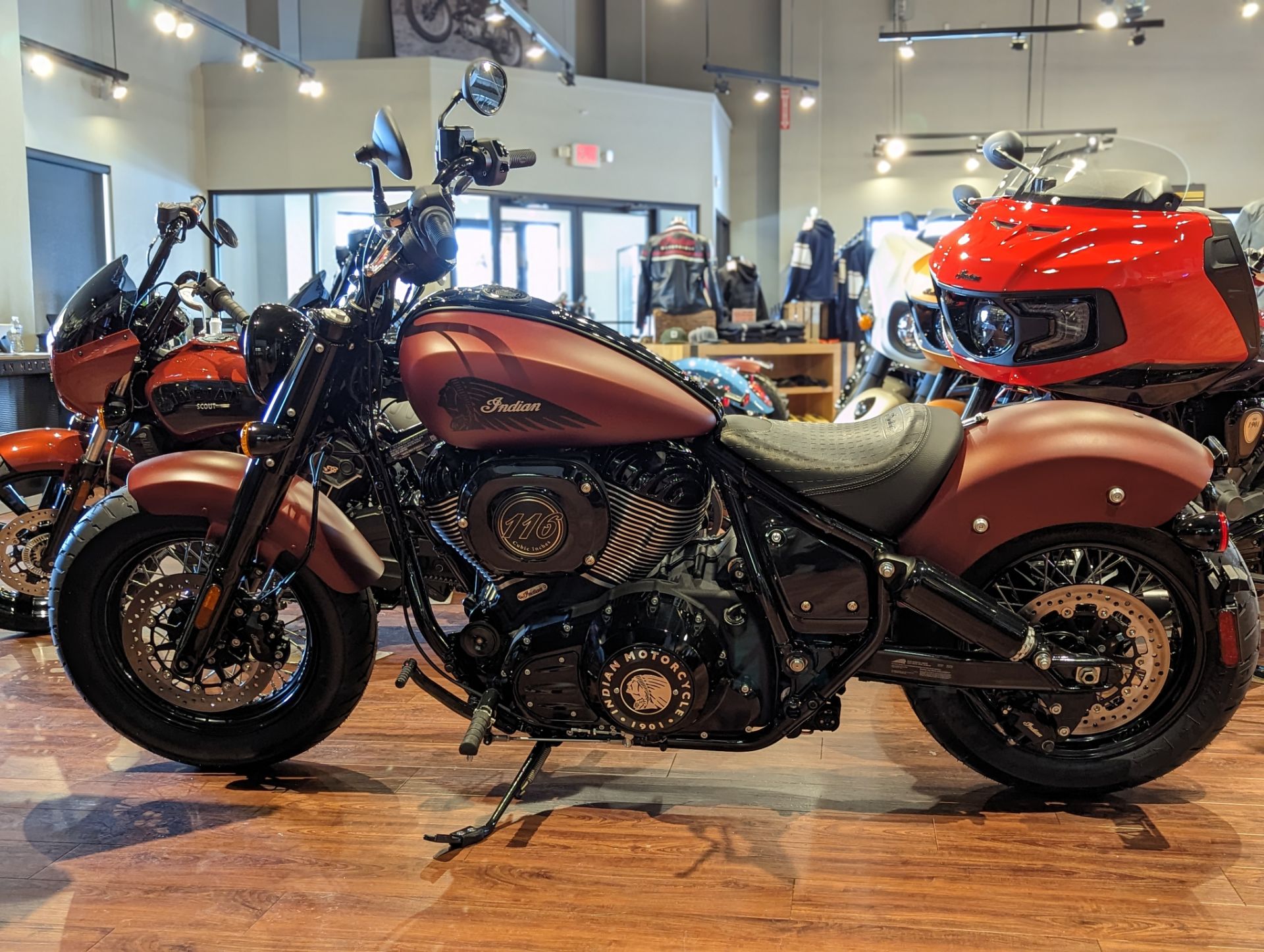 2023 Indian Motorcycle Chief Bobber Dark Horse® Icon in Elkhart, Indiana - Photo 2