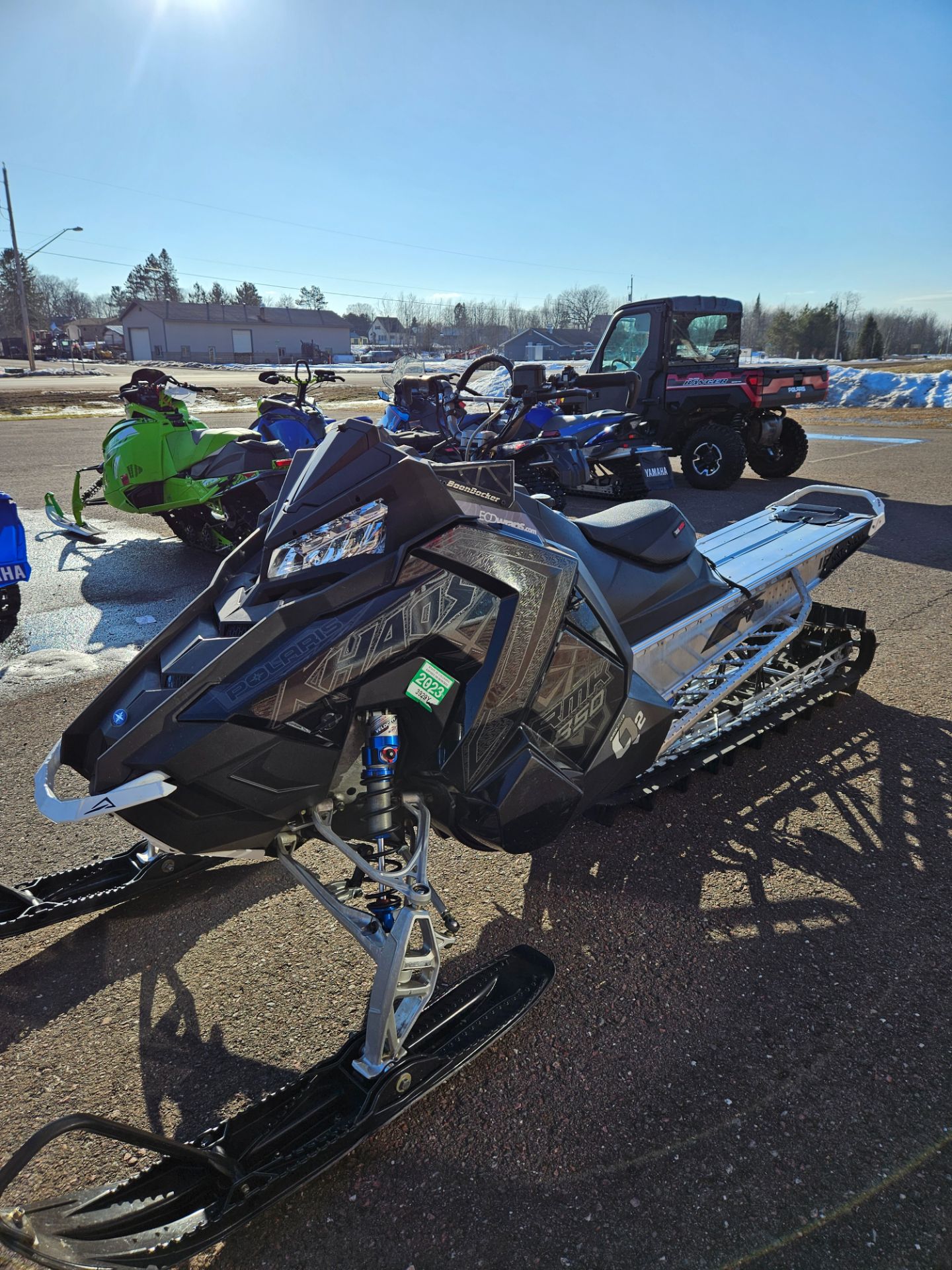 2021 Polaris 850 RMK KHAOS QD2 165 2.75 in. SC in Greenland, Michigan - Photo 3