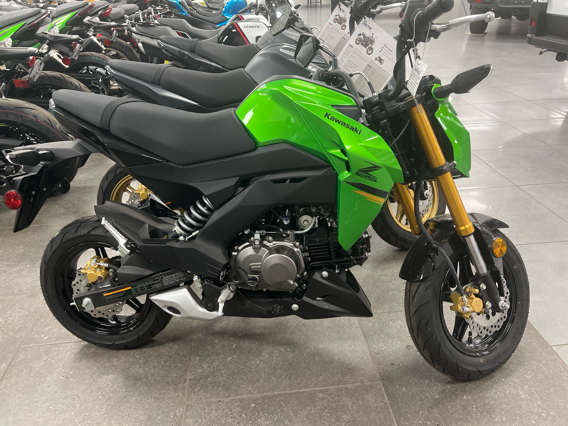 2024 Kawasaki Z125 Pro in Williamson, New York - Photo 2