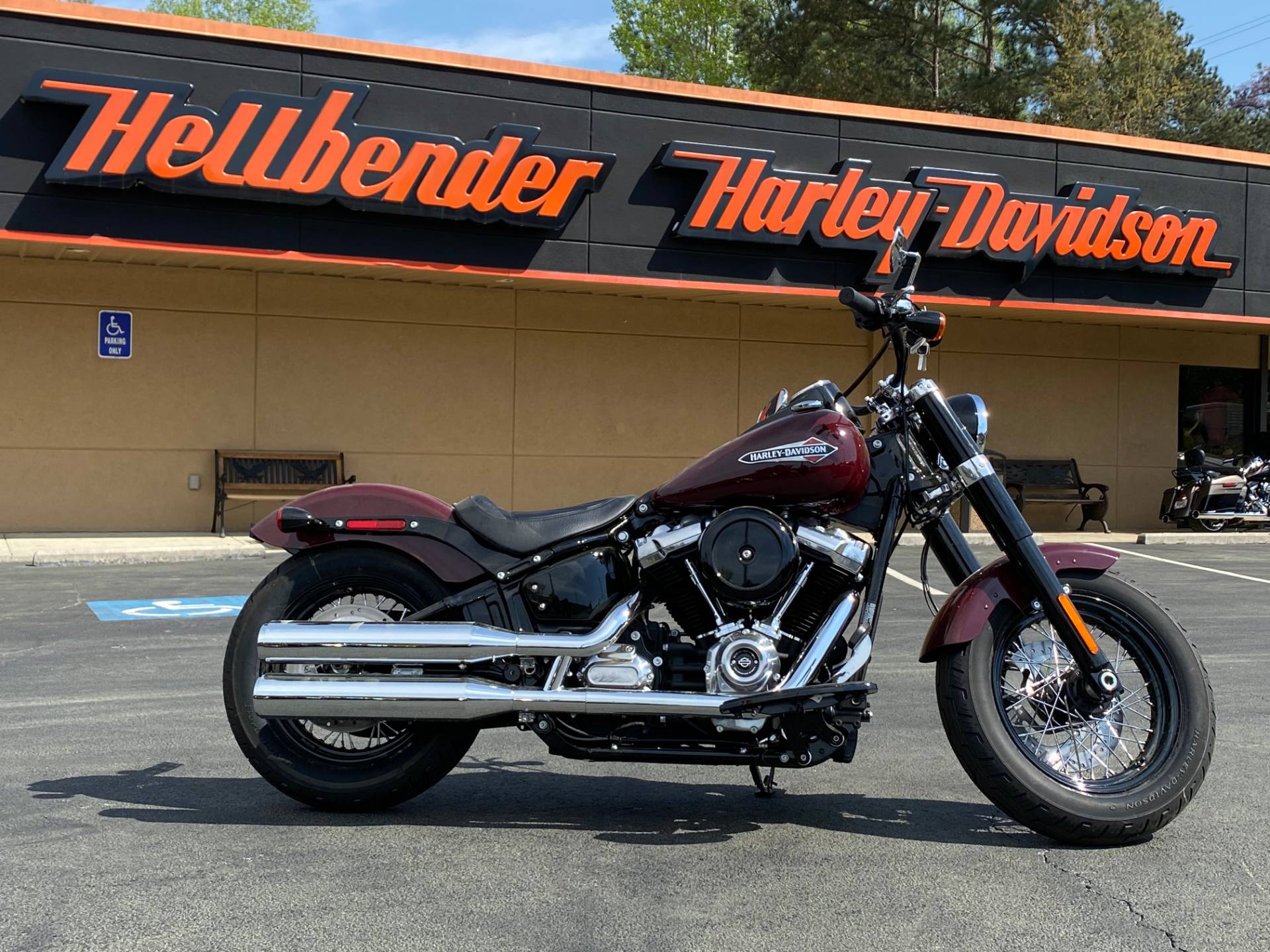 used softail slim