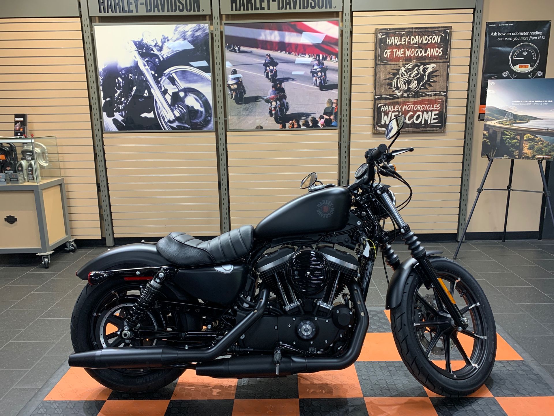 New 2021 Harley Davidson Iron 883 Black Denim The Woodlands Tx