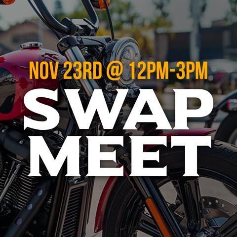 Swap Meet and Blood Drive