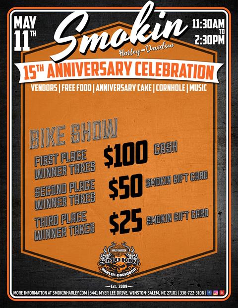 Smokin's 15th Anniversary 