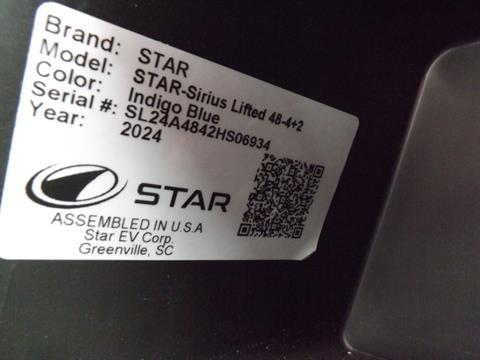 2024 Star EV SIRIUS 4+2 LIFTED LITHIUM in Lakeland, Florida - Photo 26