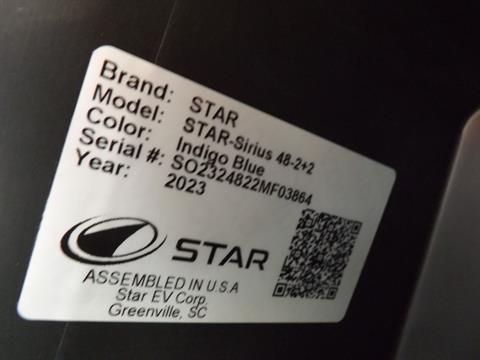 2023 Star EV SIRIUS 2+2 LITHIUM BATTERY in Lakeland, Florida - Photo 22