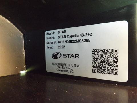 2022 Star EV CAPELLA 2+2 in Lakeland, Florida - Photo 19