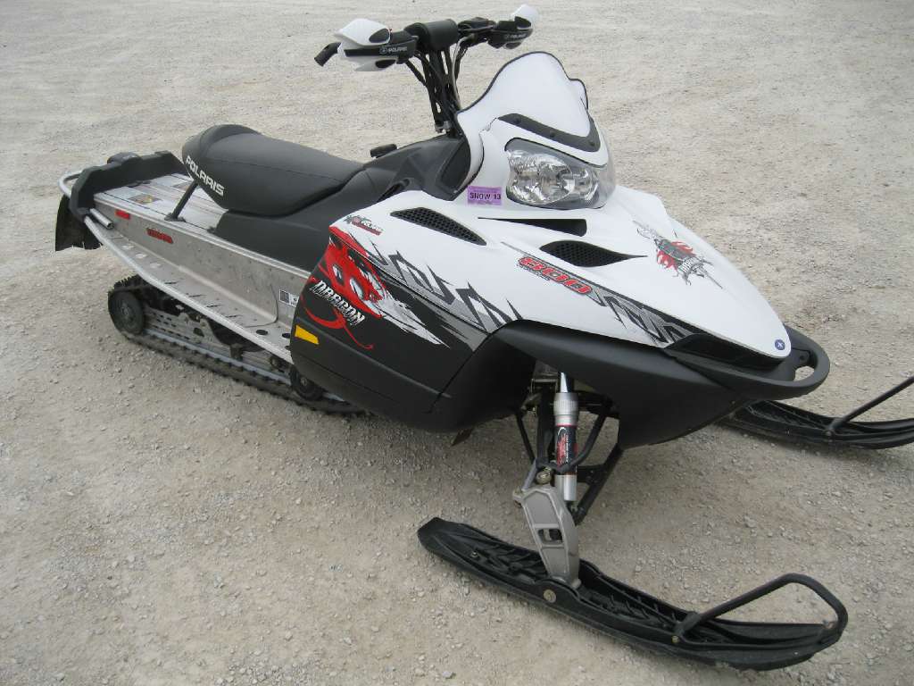 Used 2009 Polaris 800 Dragon Switchback Snowmobiles in Calmar, IA