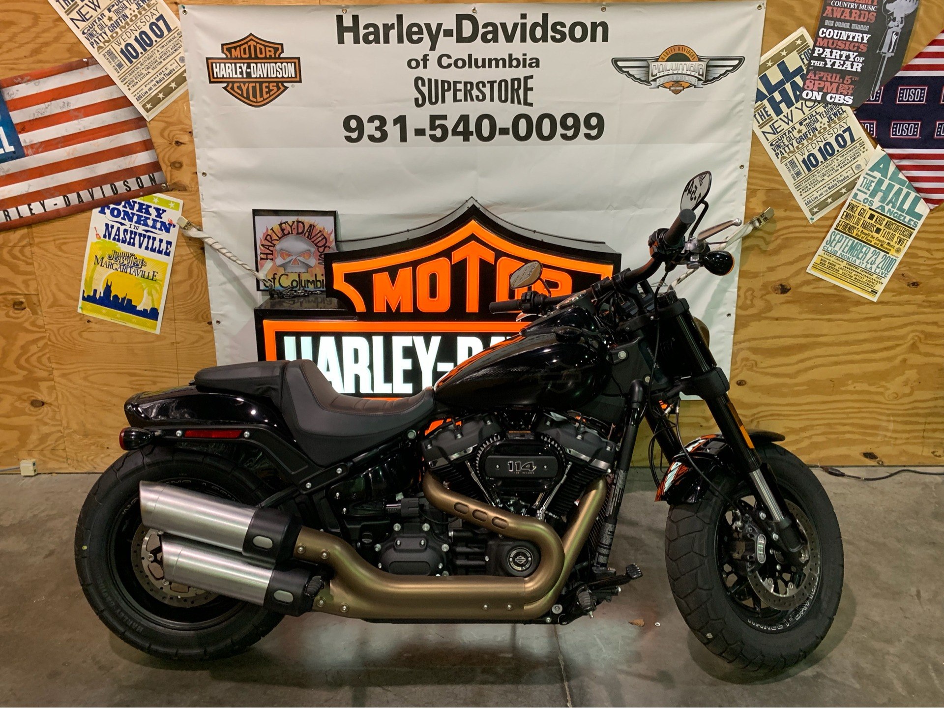 Used 2018 Harley Davidson Fat Bob 114 Motorcycles In Columbia Tn