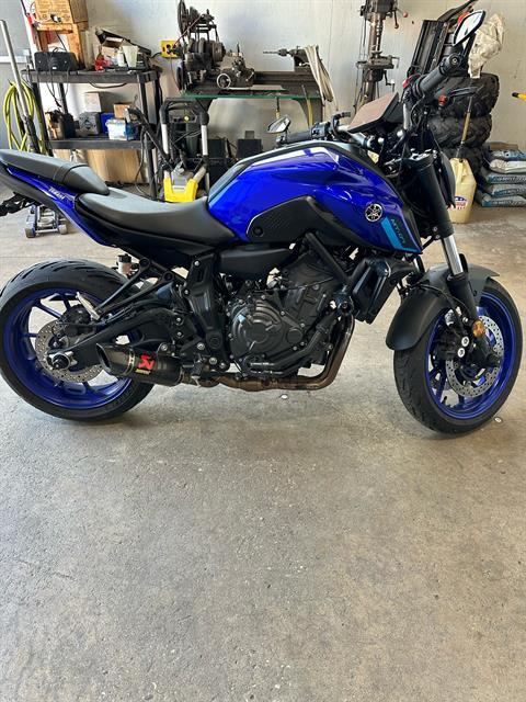 2023 Yamaha MT-07 in Woodstock, Illinois - Photo 1