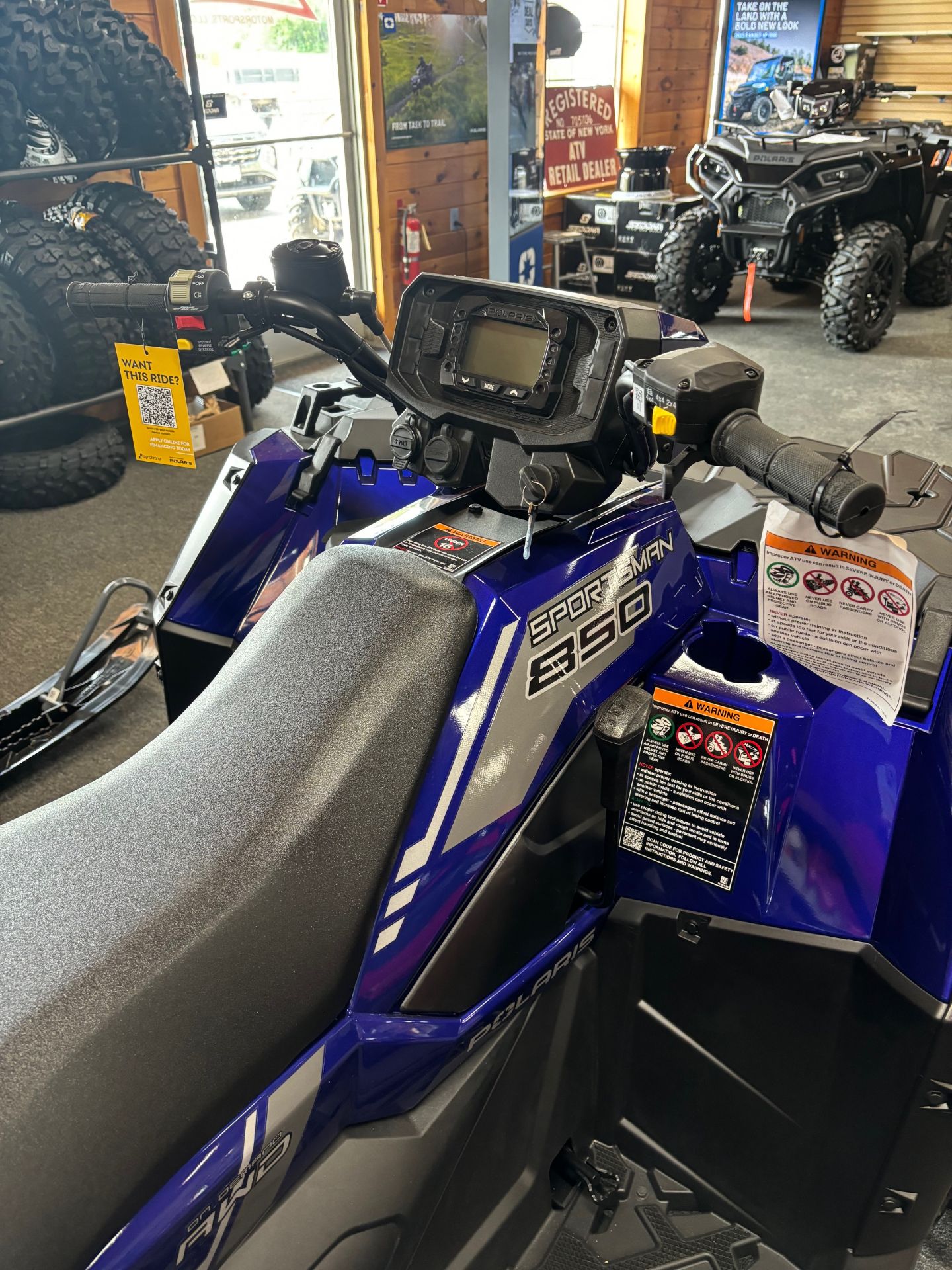 2024 Polaris Sportsman 850 Premium in Little Falls, New York - Photo 4